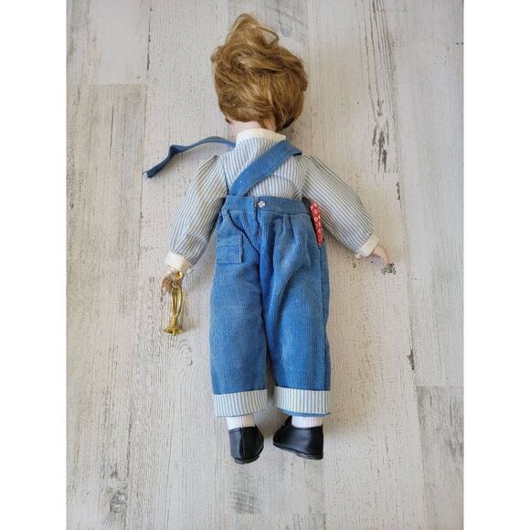 Design debut porcelain doll little boy blue collectible - Picture 8 of 13